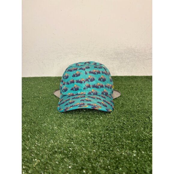 Sprints hat cap strap back green blue breathable lightweight sasquatch mens 1 - Picture 1 of 9